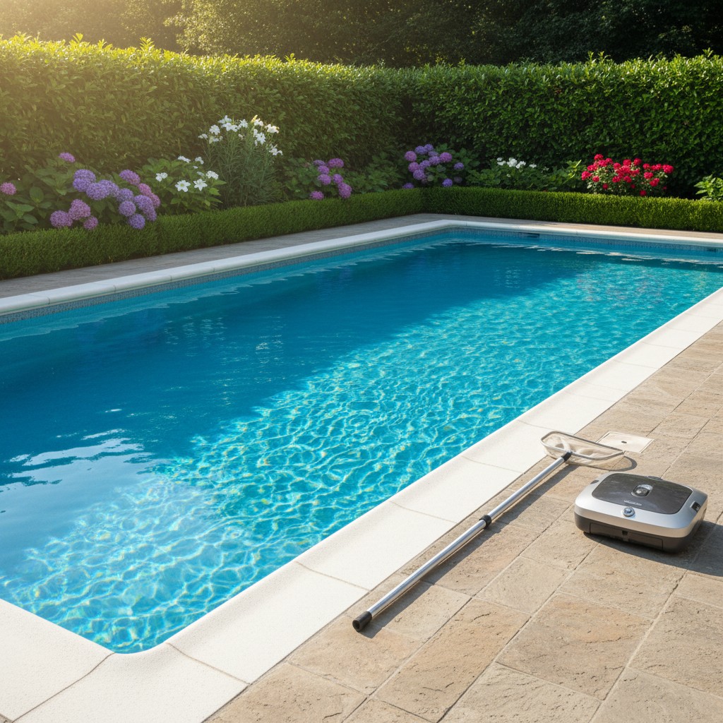 Piscina residencial exterior